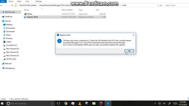 HOW TO REGISTER IDM FREE WITH CRACK FILE IN 2 MINUTES WINDOWS 10 смотреть онлайн