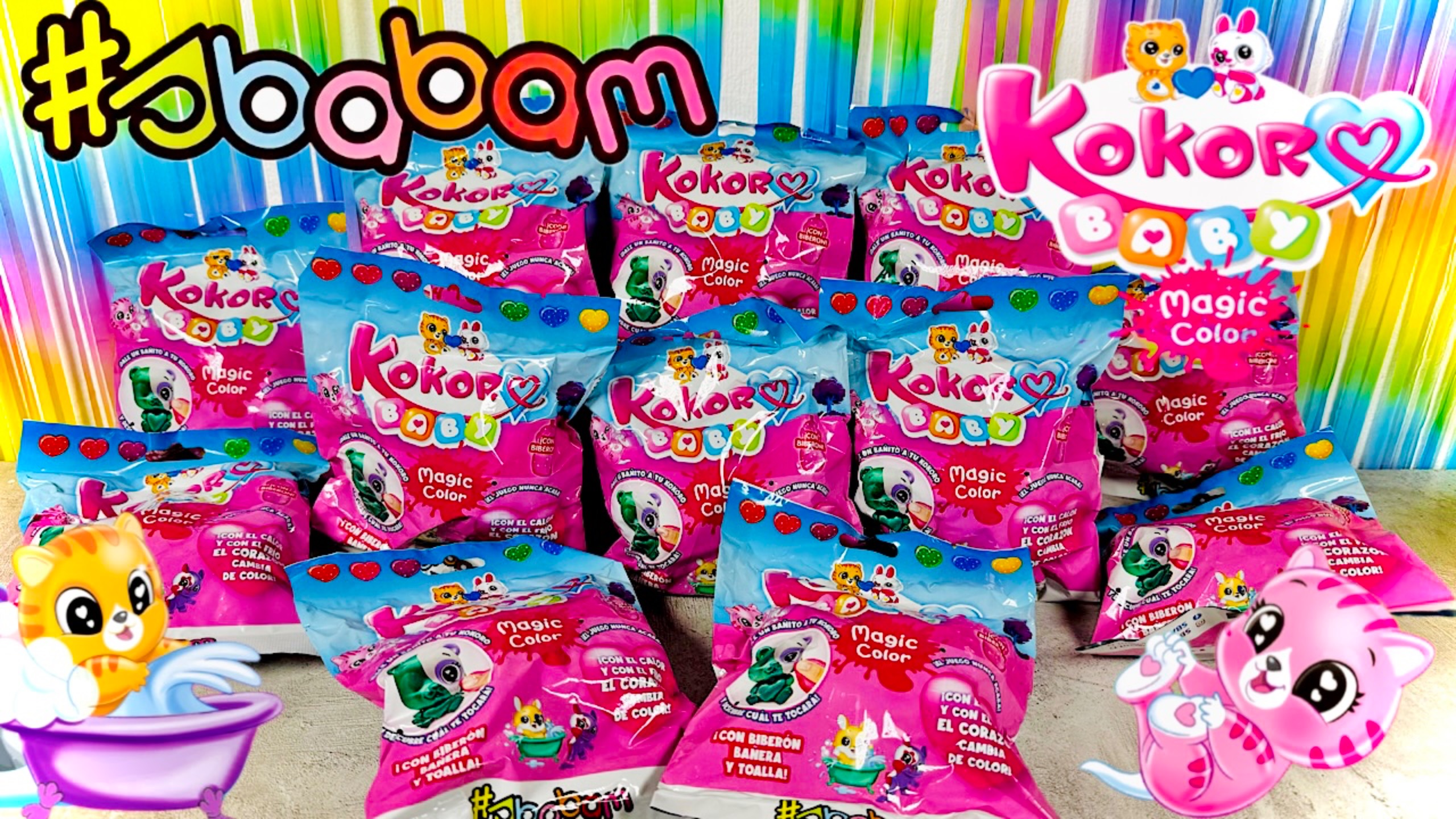 Купаем Малышей Kokoro Baby Magic Color От Сбабам! Распаковка Новинкок Sbabam Кокоро Бэйби! смотреть онлайн
