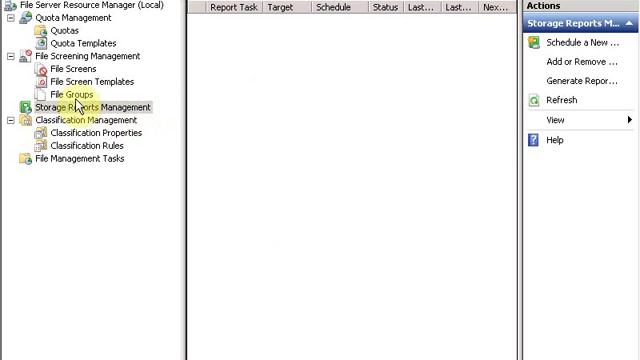 6. File Server Resource Manager 2008 R2: Config FSRM Reports смотреть онлайн
