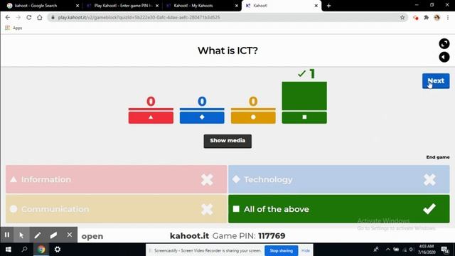 Assessment Tools : Kahoot (Part-V) смотреть онлайн