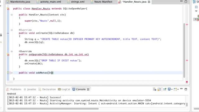 Proyecto Android: aplicación para tomar notas rapidas pt2(DB handler) смотреть онлайн