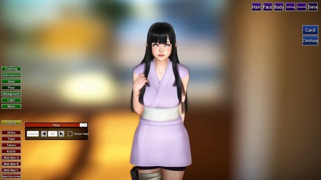 Illusion PlayHome Character Card - Hyuga Hinata смотреть онлайн