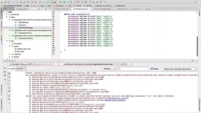 Capítulo 230 - RecyclerView: Probar y repaso смотреть онлайн