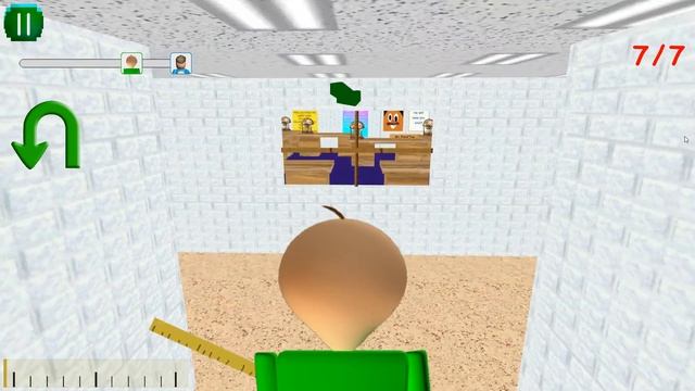 I'M BALDI! | Play For Angry Teacher Ver. 0.0.1 - Baldi's Basics Fangame смотреть онлайн