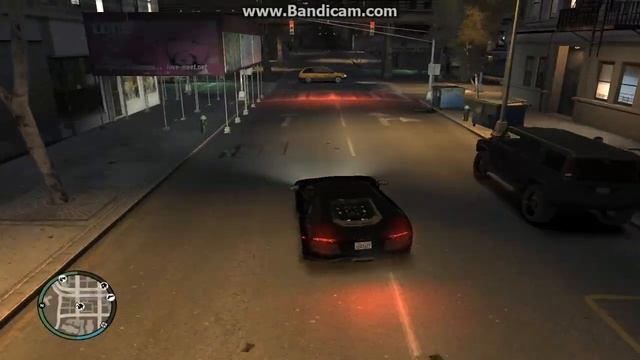 GTA - IV Hitman with Black Matte Lamborghini Aventador смотреть онлайн