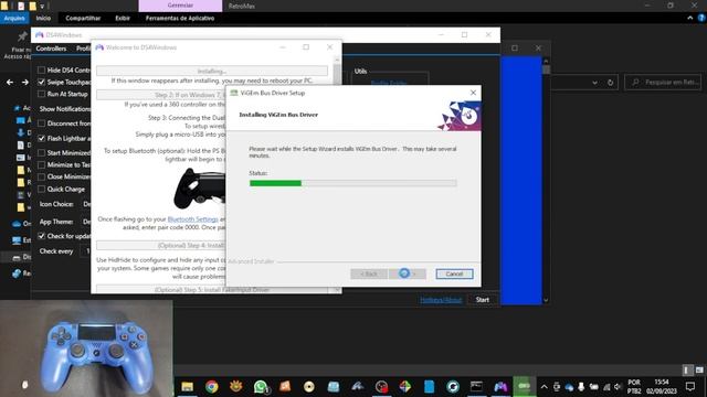Configurando Controle Sem fio PS4 no Retrobat | Retromax смотреть онлайн