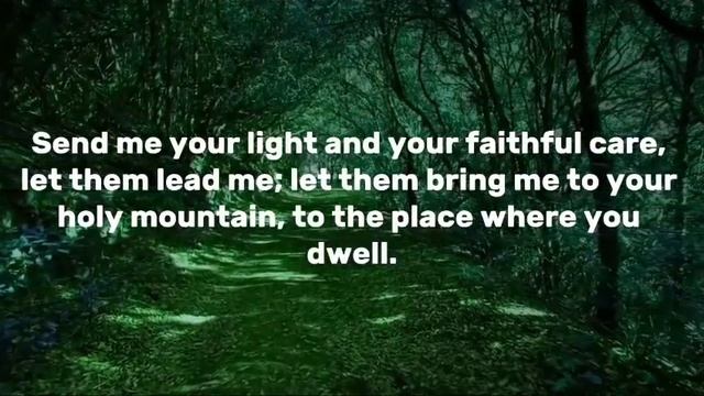 Psalm Chapter 43 (With words)| You are God my stronghold | The Powerful Prayer in the bible смотреть онлайн