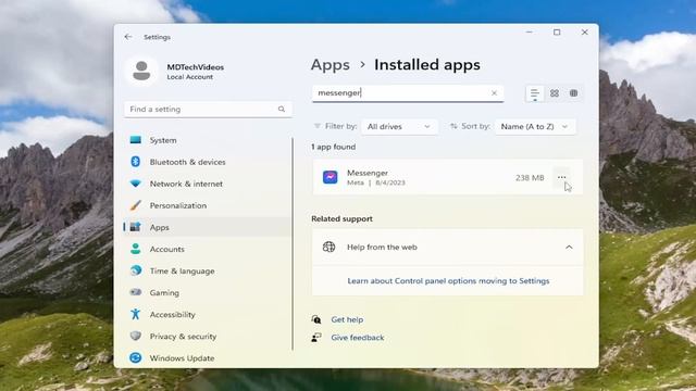 How to Uninstall Facebook Messenger App on Windows 11 [Guide] смотреть онлайн