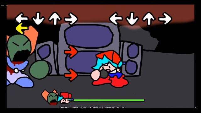 FNF Tricky Mod, but terrible смотреть онлайн