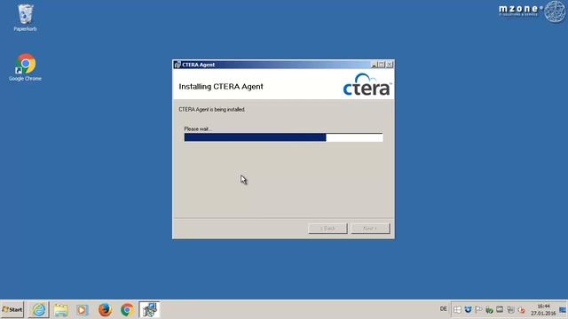 CTERA WINDOWS AGENT INSTALLATION UND PORTAL ANMELDUNG смотреть онлайн