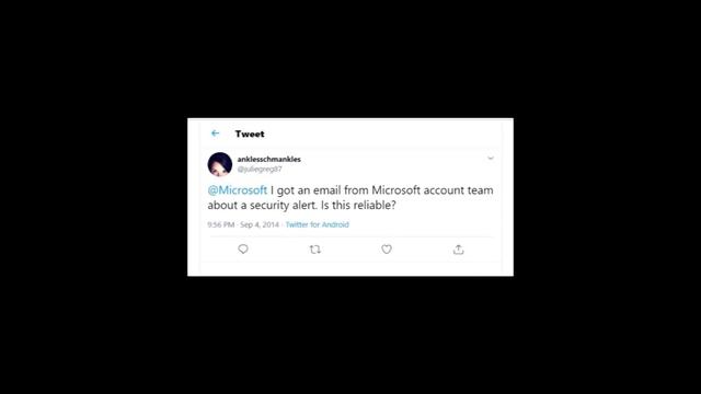 Microsoft account team security alert email - is it scam? смотреть онлайн
