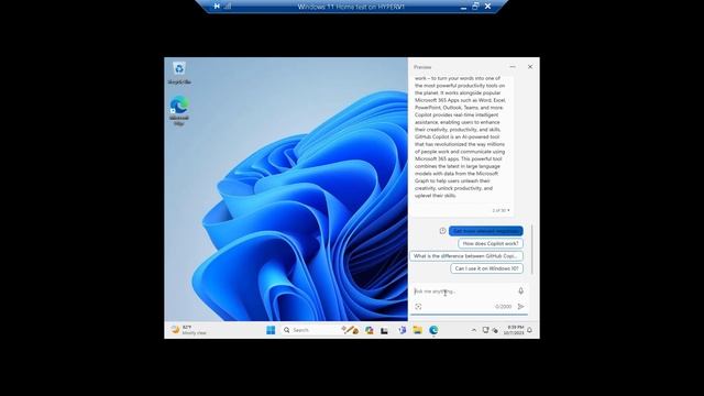 Copilot - can we block it on a Windows 11 Home version? смотреть онлайн