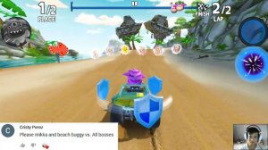 Beach Buggy Racing 2 Android Gameplay | Mikka & Beach Buggy vs All Boss Battles