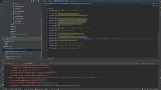 A valid Facebook app client token must be set in android manifest || Mr Programmer смотреть онлайн