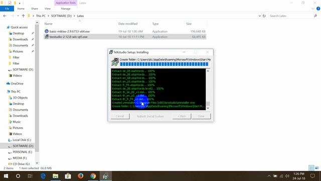 How to install LaTeX (MikTeX) and Texstudio (LaTeX editor) on windows 10 смотреть онлайн