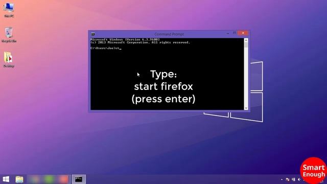 How to open Mozilla Firefox with command prompt \\ Smart Enough смотреть онлайн