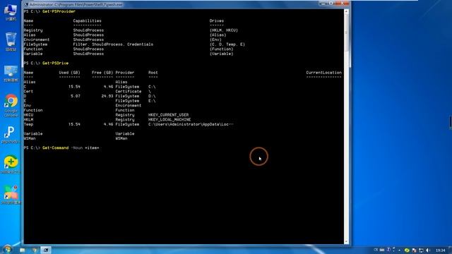 《一条命令学习PowerShell》第三课、提供程序（Providers of PowerShell） смотреть онлайн