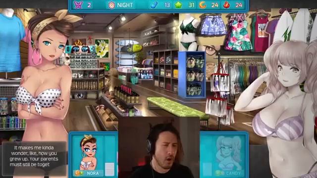 Markiplier Huniepop 2 "At least you still got a dad" смотреть онлайн