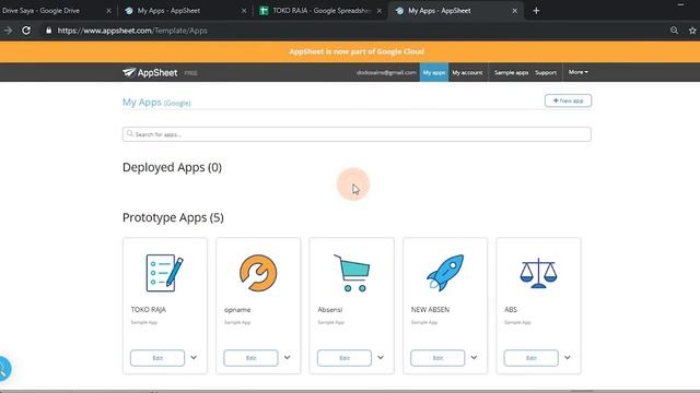 PERSEDIAAN 1 | KELOLA Persediaan Barang Toko, Gudang MUDAH Dari HP Android iOS (Appsheet) смотреть онлайн