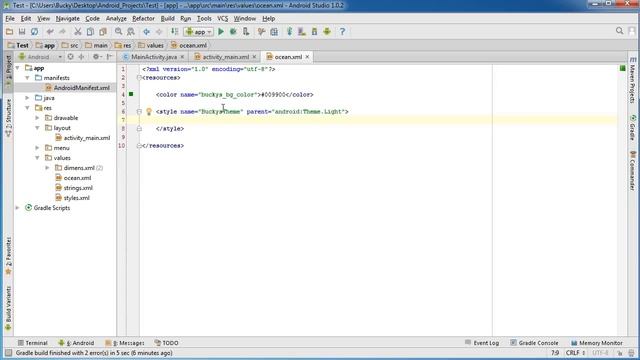 Android App Development Lesson 64 Themes смотреть онлайн