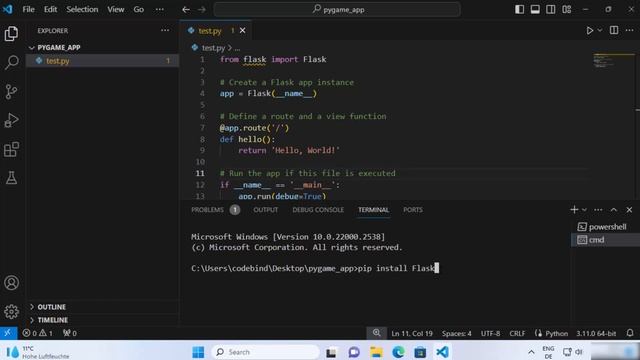 How to Install Flask in Visual Studio Code with Sample API Example (2024) смотреть онлайн