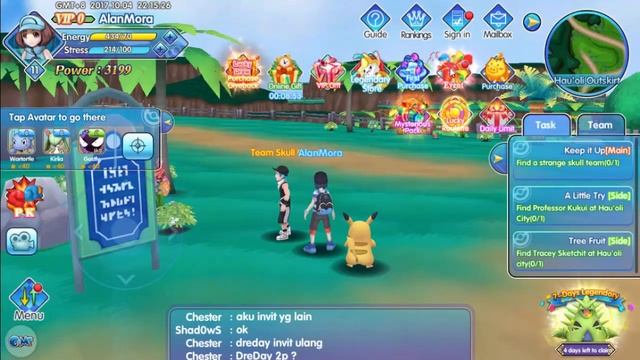 Pokémon Sol y Luna (Android) | #3 RECOGEMOS TODAS LAS RECOMPENSAS GRATIS Y LA MISION DEL TEAM SKULL смотреть онлайн