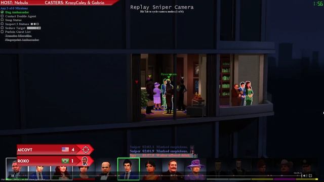 SpyParty Major League 2, Week 1: AiCoVT vs Roxo (Ruby) смотреть онлайн