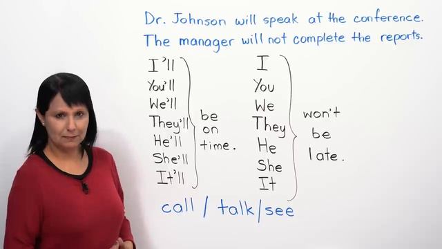 FUTURE SIMPLE with “WILL” смотреть онлайн