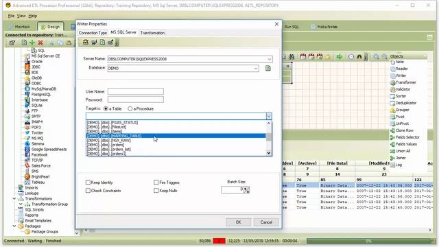 Advanced ETL Processor : Loading files content into blobs fields смотреть онлайн