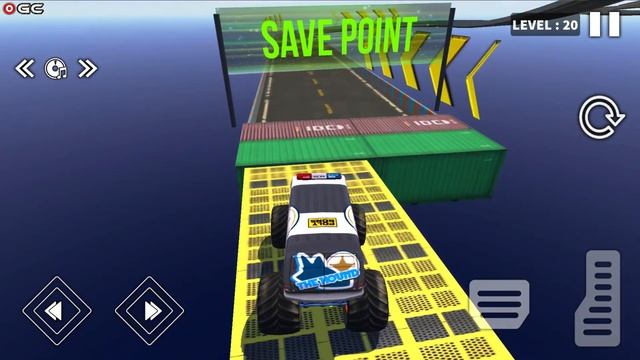 Rocket Car Racing Games 3D Simulator Car Stunts - Impossible Car Drive - Android GamePlay #3 смотреть онлайн