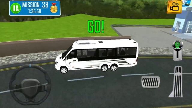 Driver People Carrier Garage Multi Floor - Minibus Car Driving Simulator 3D - Android Gameplay смотреть онлайн