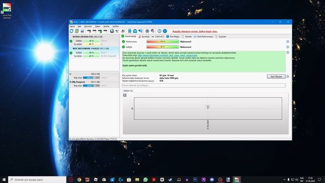 Hard Disk Sağlık TESTİ NASIL YAPILIR [2024] | Hard Disk Sentinel Professional смотреть онлайн
