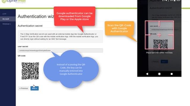 CipherMail Webmail messenger: setup two factor authentication for end users смотреть онлайн