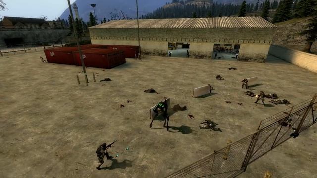 Garry's Mod NPC War #54 Combine vs HECU vs Rebels смотреть онлайн