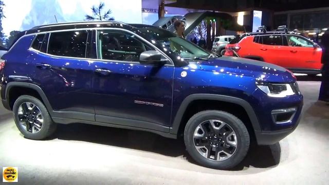 2018 Jeep Compass Trailhawk 2.0 CRD 170 AWD - Exterior and Interior - Geneva Motor Show 2018 смотреть онлайн