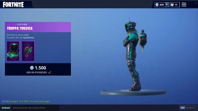 FORTNITE *SHOP* 12/08 | NUOVA SKIN CIUFFO PREDONE - ESERCIZI ALL'ACCETTA - ASCIA BORCHIATA смотреть онлайн