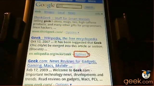 Android cupcake Demonstration смотреть онлайн