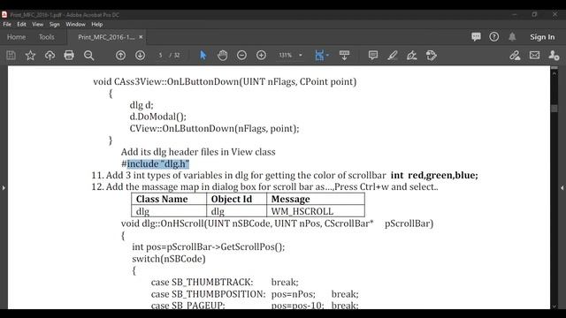 #3 VC++ Visual C++ Tut | Use of Scroll Bar | Change Color on Scroll Bar Scrolls | VC++ Scroll Bar смотреть онлайн