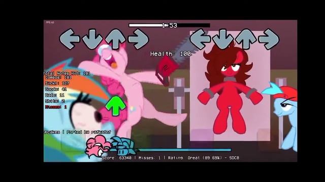 Fnf Pinkie pie Elements of insanity android port смотреть онлайн