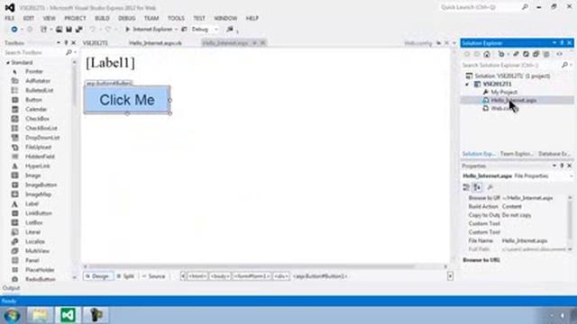 Visual Studio Express 2012 For Web Tutorial 2 Fixing The HTTP 403 14 Forbidden Error Low смотреть онлайн