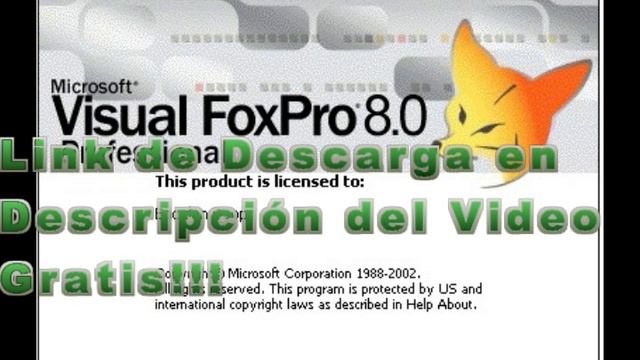 Descargar Visual FoxPro 8 0 FULL GRATIS!! смотреть онлайн