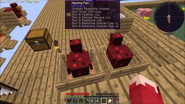 Let's Play Sky Factory 3 - EP15: Ultimate Chicken Farm! смотреть онлайн
