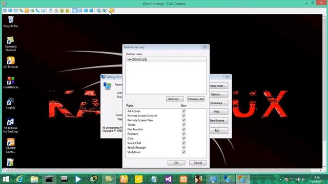 Tutorial Setting radmin 3.5 смотреть онлайн