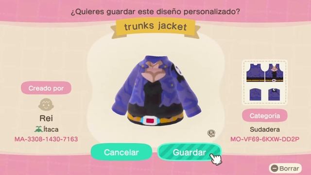 My dbz animal crossing designs ( android 17,18 and trunks) смотреть онлайн