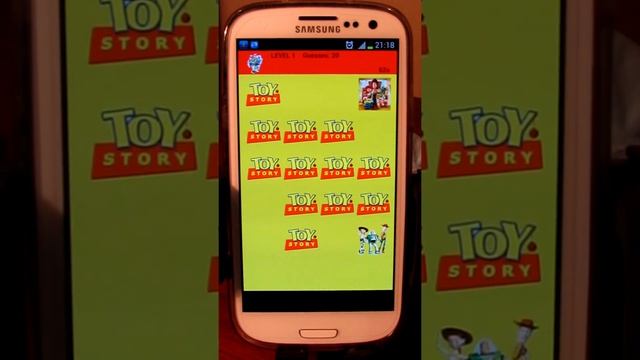 Toy Story Memory Game смотреть онлайн