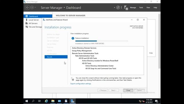 Cara Install Active Directory Domain Services Windows Server 2019 (Bagian 1) смотреть онлайн