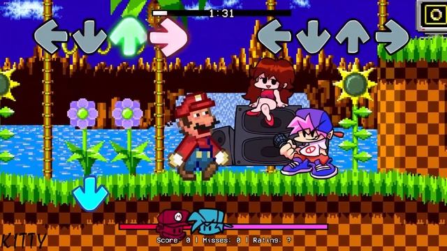 FNF Character Test | Gameplay VS Playground | FNF Mods | VS Sky ski Mordecai Dorkly Mario смотреть онлайн