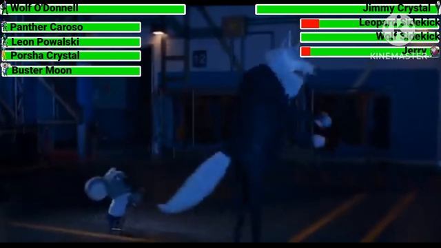 Star Wolf Team vs Jimmy Crystal & his Sidekicks with healthbars смотреть онлайн