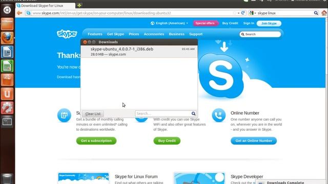 How to Install Skype in Ubuntu 12.04 смотреть онлайн