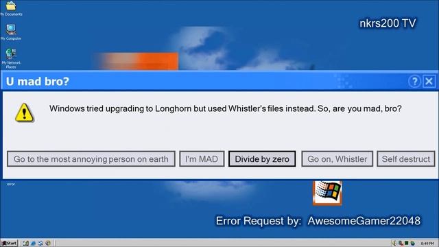 Microsoft Sam reads Funny Windows Errors Season 5 Episode 8 смотреть онлайн